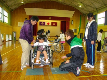 車椅子体験